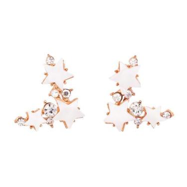 Imagem de Brinco Madrepérola Estrela BC3706 - Akasaki, Rosé