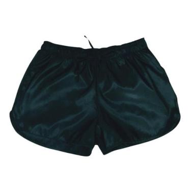 Imagem de Kit 3 Shorts Feminino Tactel Plus Size Liso Praia Piscina e Verão - CO