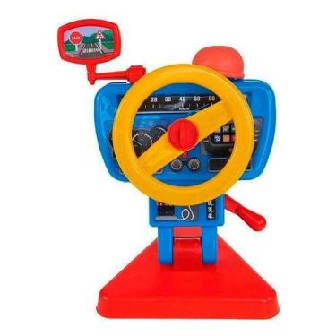 Imagem de Volante Fom Fom Brinquedo Educativo Para Bebês Primeira Infância Elka,