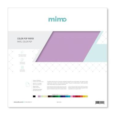 Imagem de Papel Color Pop Roxo Candy Mimo - 30,5 x 30,5 cm - 180 gr - 25 unds