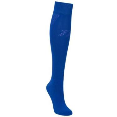 Imagem de Meia Cano Longo Futebol Trifil 8158 Microfibra, Azul capri, G (39/43)