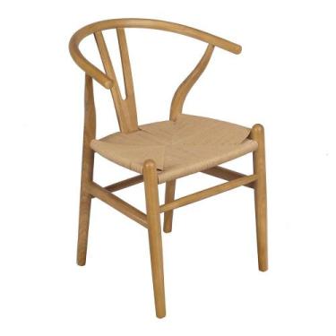 Imagem de Cadeira Wishbone - Natural - Abra Cadabra