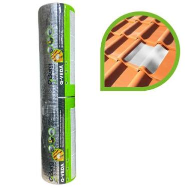Imagem de Fita Autoadesiva Telhados Aluminizada 60cmX10m Q-borg