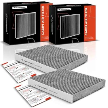 Imagem de A-Premium Filtro de ar de cabine de 2 peças com carvão ativado compatível com Hyundai Tucson, Veloster, Kona, Venue & Kia Sportage, Soul, Seltos e Mercedes-Benz G500, G55 AMG, G550, G63 AMG e Porsche