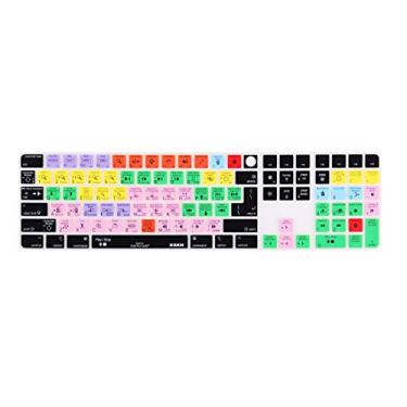 Imagem de XSKN Capa para teclado AVID Pro Tools para Apple iMac M1 lançado em 2021 61.0 cm Magic Keyboard com Touch ID e teclado numérico A2520 - Layout da UE e EUA (não combina com outros modelos)