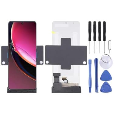 Imagem de For Motorola Razr 40 Ultra/Moto Razr 2023 AMOLED Material Original LCD Screen with Digitizer Full Assembly