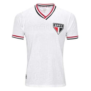 Imagem de Camisa Retrô São Paulo Tokyo 1993 - Retrô Mania, G, Branco
