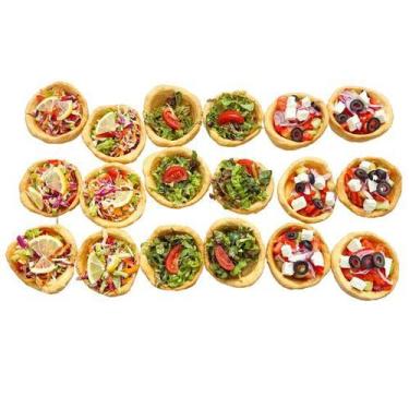 Imagem de Canapés Tarteletes Para Rechear Muito Crocante Petisco Festa - Gulosur