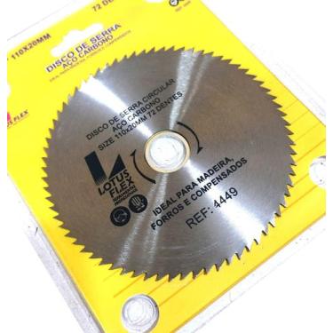 Imagem de Disco Serra Para Madeira Mdf Forros E Compensados 72 Dentes - LOTUS