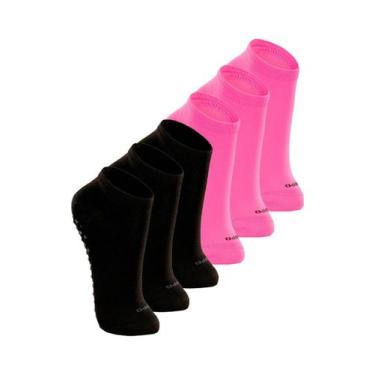 Imagem de Kit 6 Pares de Meias Infantil Antiderrapante Lupo 2911-003 Colorido, R