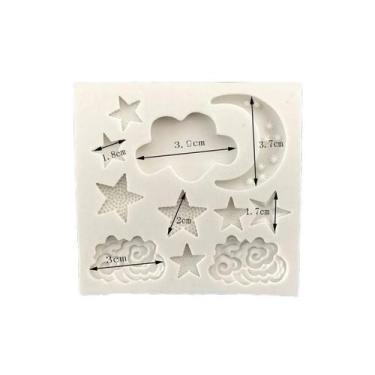 Imagem de Molde De Nuvem, Lua E Estrela - Gmezn1127 - Prime Chef