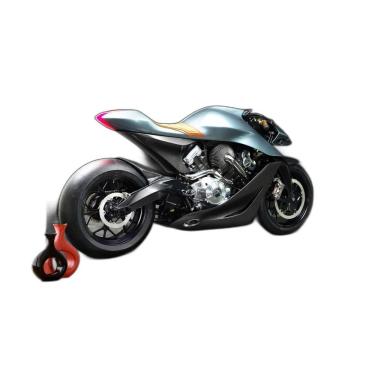 Imagem de Papel De Parede 3D Moto Sport Bike Cafe Racer 3,5M Bkm48