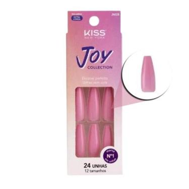 Imagem de Unhas Postiças Kiss Ny Joy Collection Bailarina 24un Jn02b - KISS NEW 