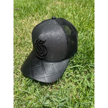 Imagem de Boné gifts Trucker preto com brilho