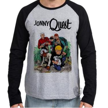 Imagem de Camiseta Manga Longa Jonny Quest selva - Empório Dutra, M  adulto