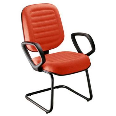 Imagem de Cadeira Diretor para Escritório Linha Blenda Vermelho - Design Office 