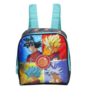 Imagem de Lancheira Escolar Térmica Dragon Ball Super Db3162l Clio Azul
