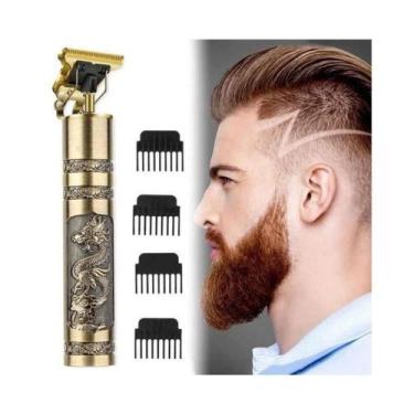 Imagem de Máquina De Cortar Cabelo Barba Dragão Profissional - Aparador - Plus