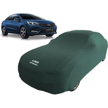 Imagem de Capa Para Carro Chery Arrizo 5 Proteção Contra Riscos - Mz, Verde