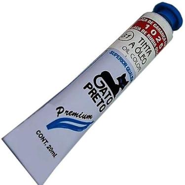 Imagem de Tinta Óleo Gato Preto Laca De Garança Escuro 20ml