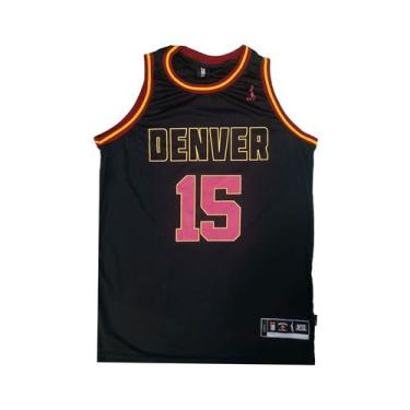Imagem de Regata Basquete Masculina M10 Slam Denver, Preto, M