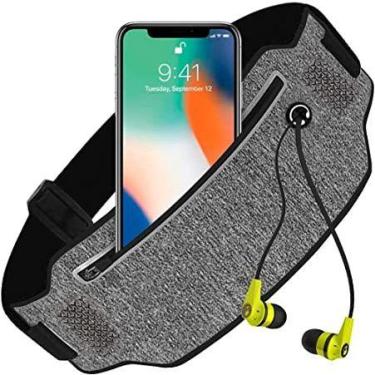 Imagem de Pochete Esportiva Ajustável até 120 Cm Ideal p/Carregar Celular Dinhei