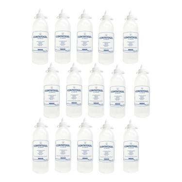 Imagem de Kit 15 - Gel Condutor Clinico Neutro Para Ultrassom De 250 ML - RMC