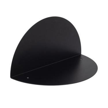 Imagem de prateleira de metal meia lua - oikos, U, PRETO