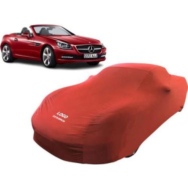 Imagem de Capa Para Cobrir Carro Mercedes Slk 250  Tecido Helanca - Mz, Vermelha