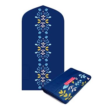 Imagem de TAKVA The Pocket Sejadah Edição Limitada | Tapete de oração portátil, presente muçulmano, presente do Ramadã (azul escandinavo)
