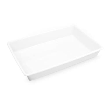 Imagem de Caixa Retangular 17L Plasvale - Plástico Branco