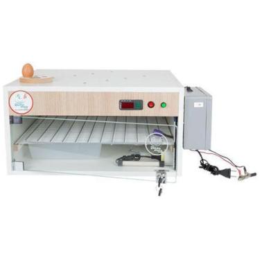 Imagem de Chocadeira Alta Eclosão 120 Ovos Trivolt Com 4 Ventiladores - Galinha 