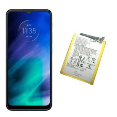 Imagem de Tela Display Lcd Touch Para Moto One Fusion + Bateria Jk50 - Inova