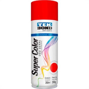 Imagem de Spray Tek Uso Geral Vermelho 350Ml - TEK BOND TINTAS