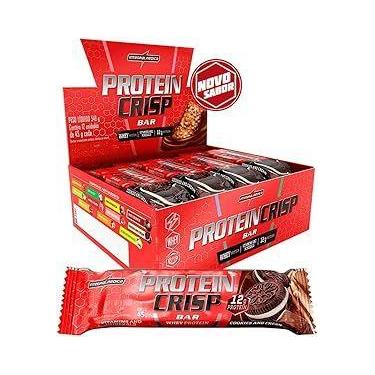 Imagem de Protein crisp bar cookies and cream display c/12 - integralmedica