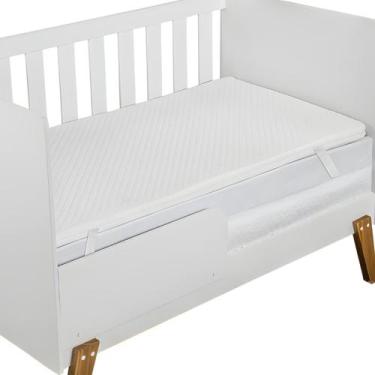 Imagem de Pillow Top Berço Espuma Colchão Protetor Impermeável c/Zíper - Mava En