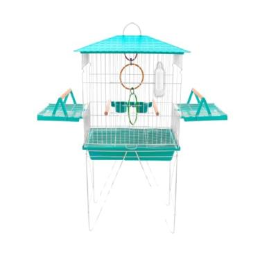 Imagem de Parrot Nursery Cage Gaiola Para PáSsaros Com Bandeja Lateral E PéS Grande(TIFFANY - VIVEIRO)