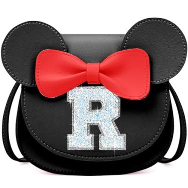 Imagem de OYLOLA Bolsa de presente de aniversário para meninas, presente de Páscoa para crianças, crianças, meninas, carteira, bolsa transversal, Preto, R