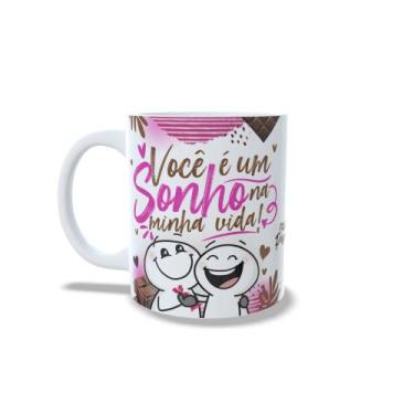 Imagem de Caneca Páscoa Divertida - Você é um sonho na minha vida - Jlssublimaçã