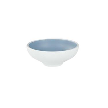 Imagem de Utensílios de mesa grossos e duráveis, pratos de vegetais, talheres de porcelana, tigelas de arroz-78009-8,5-azul e branco