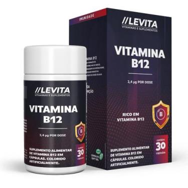 Imagem de Vitamina B12 30 Cápsulas - Levita