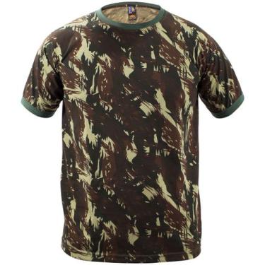 Imagem de Camiseta Camuflada Padrão Exército Brasileiro Eb Poliviscose - Belli A