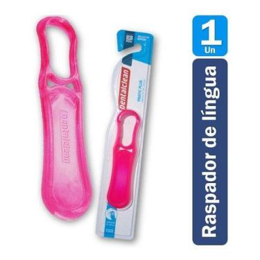 Imagem de Raspador Limpador De Língua Pink Pratic Plus Dentalclean