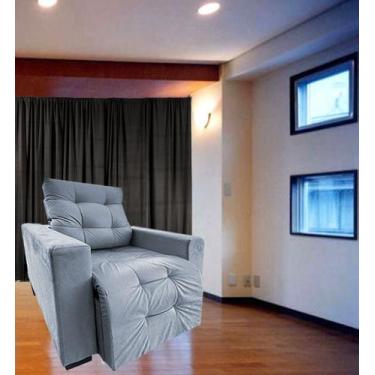 Imagem de Poltrona Amamentação Retratil E Reclinavel Cris - Silverio Decor, Graf