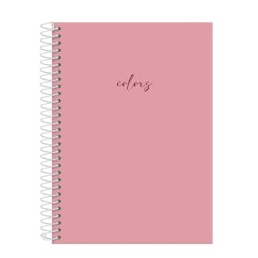 Imagem de Caderno Colegial Solid Colors Rosa 20 Matérias