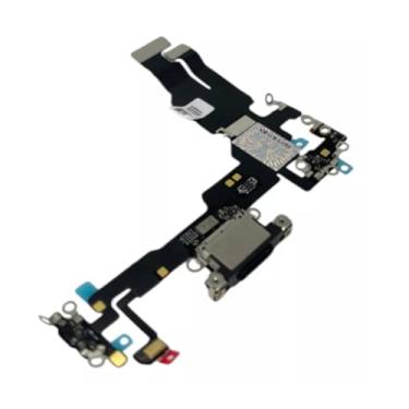 Imagem de Conector Flex Dock De Carga Microfone Para iPhone 15