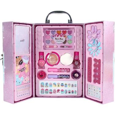 Imagem de Conjunto de maquiagem para meninas, lavável Princess Real Health Gift