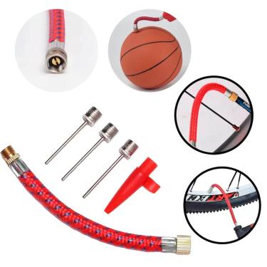 Imagem de Jogo Agulhas Bicos para Encher Bola e Infláveis Kit 4 Peças