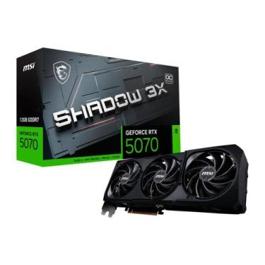 Imagem de Placa De Video Msi Geforce Rtx 5070 Shadow 3x Oc 12gb Gddr7 192bits 91