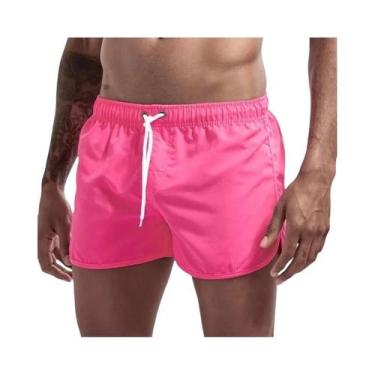 Imagem de Calções de Banho Masculinos Respiráveis - Cintura Baixa, Verão 2023, B